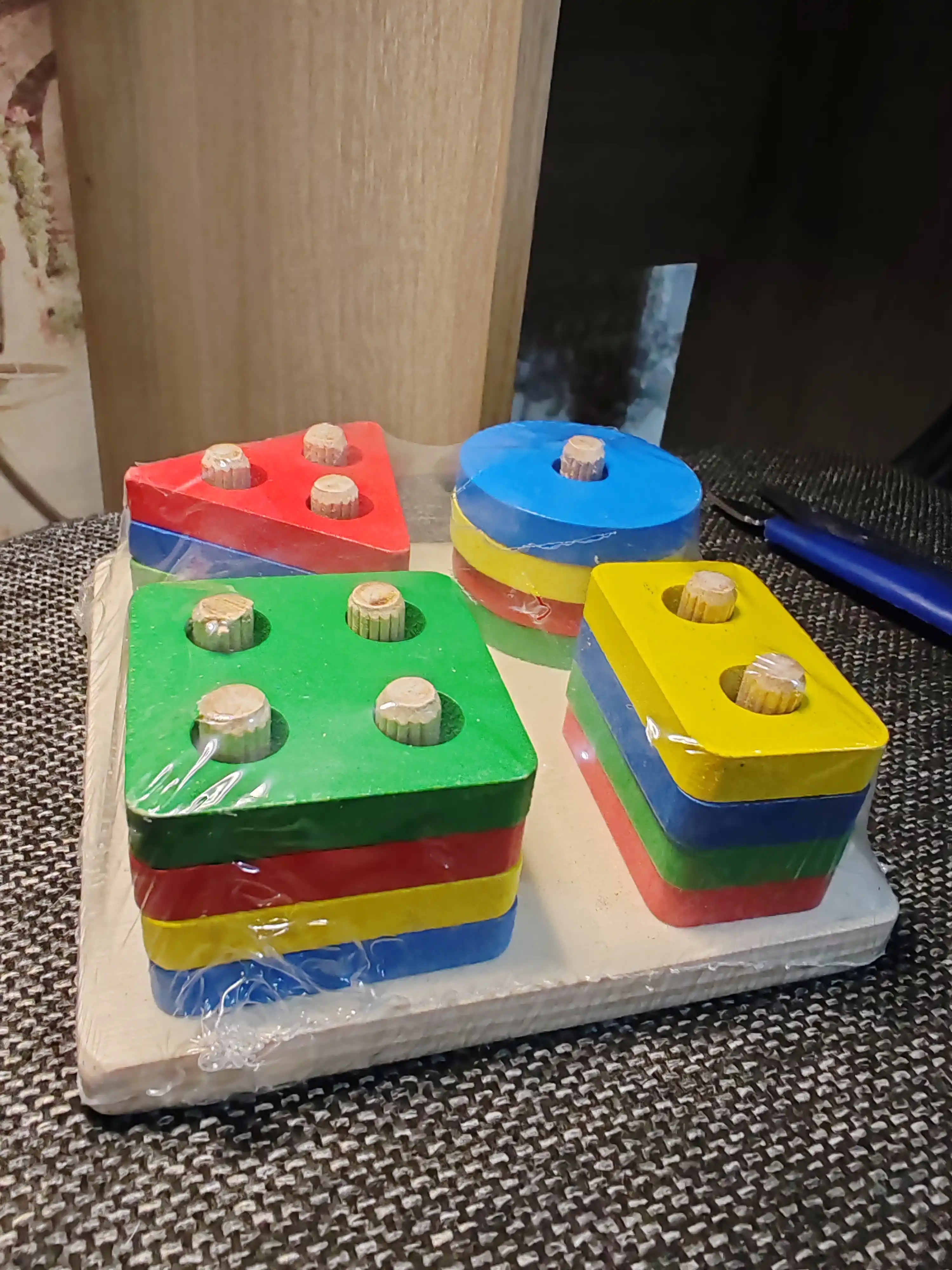 Magnit baliq ovlash, bolalar uchun o'quv yog'och saralash, Montessori