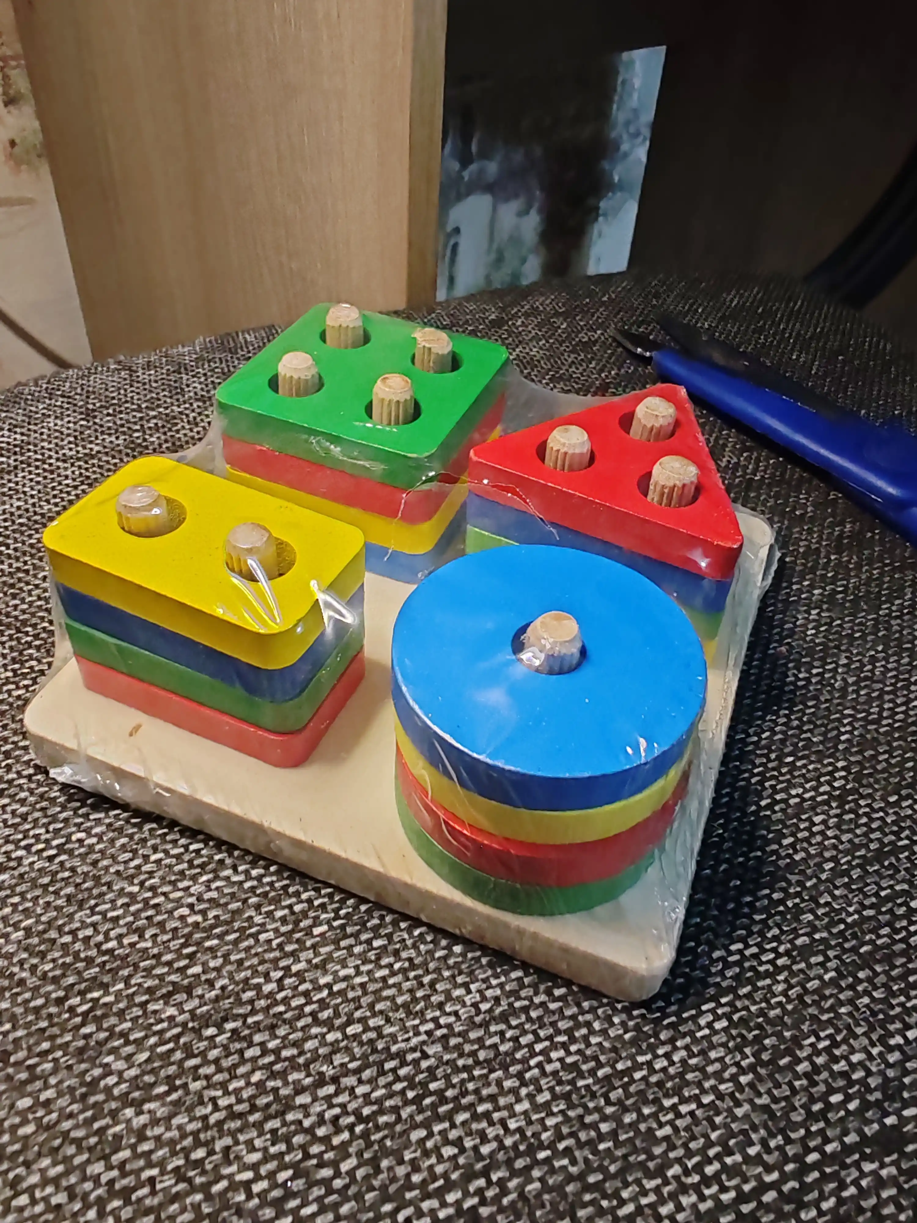 Magnit baliq ovlash, bolalar uchun o'quv yog'och saralash, Montessori