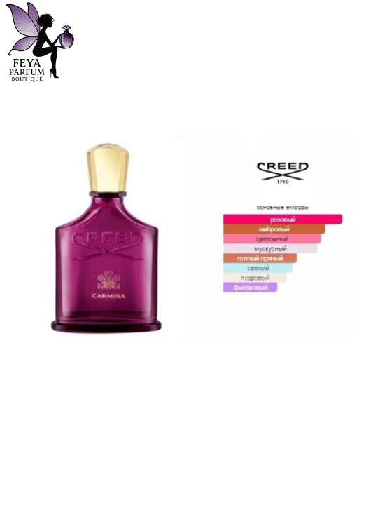 Atir Creed Carmina Fleurs de Gardenia Love in Black, WHITE, Spring Flower, 75 ml, Fransiya