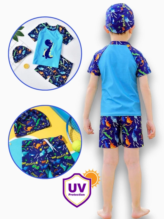 Купальник для мальчиков, 2-10 лет, купальный костюм для мальчика