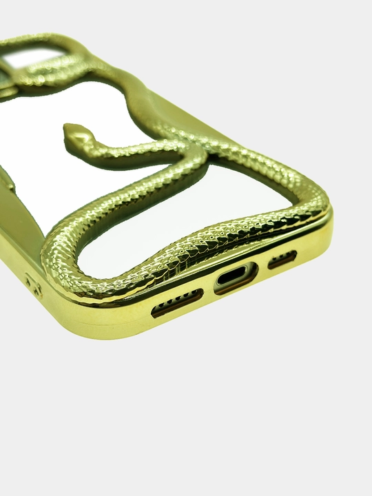 Чехол для iPhone 11, 12, 13, 14, 15, 16, 17, Pro, Pro Max, Plus Змея