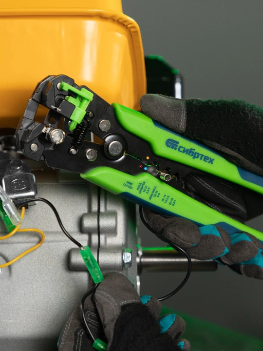 Elektr simlarini tozalash va kesish uchun SIBRTEX stripperi, 17734