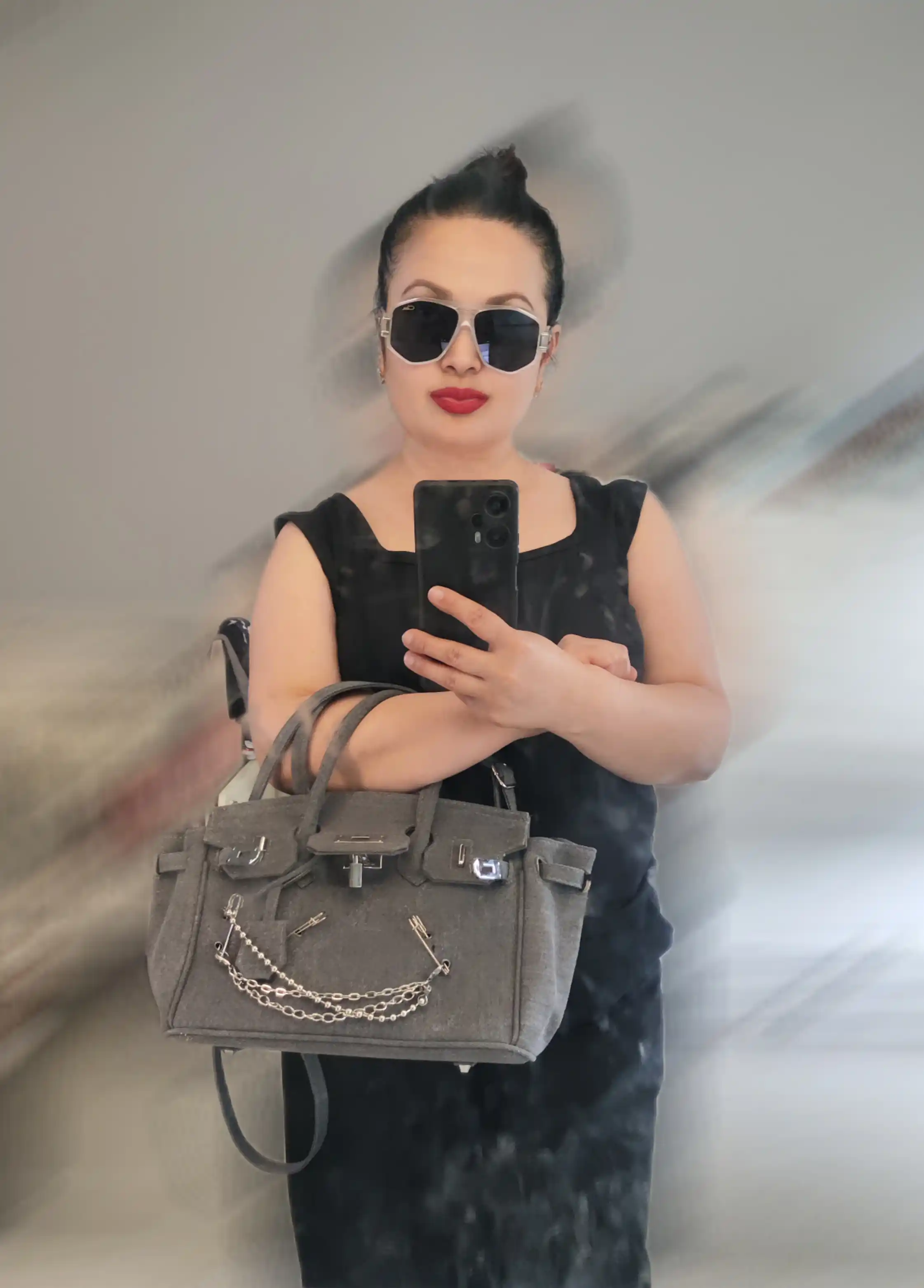 Ayollar uchun Hermes Birkin uslubidagi jinsi sumka, qulfli, yelka orqali, cross-bodi
