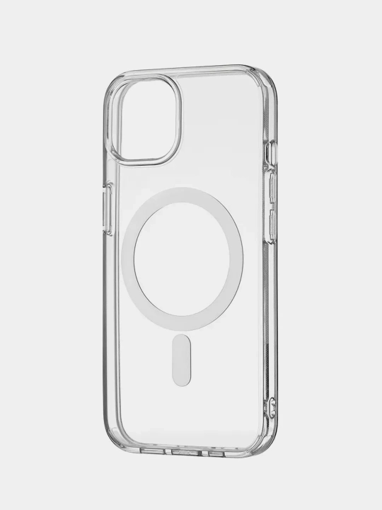 Чехол MagSafe iPhone 7, 8, SE, XR, 12, 13, 15, 16, 17 ProMax, 16 Pro Max, Mini, прозрачный