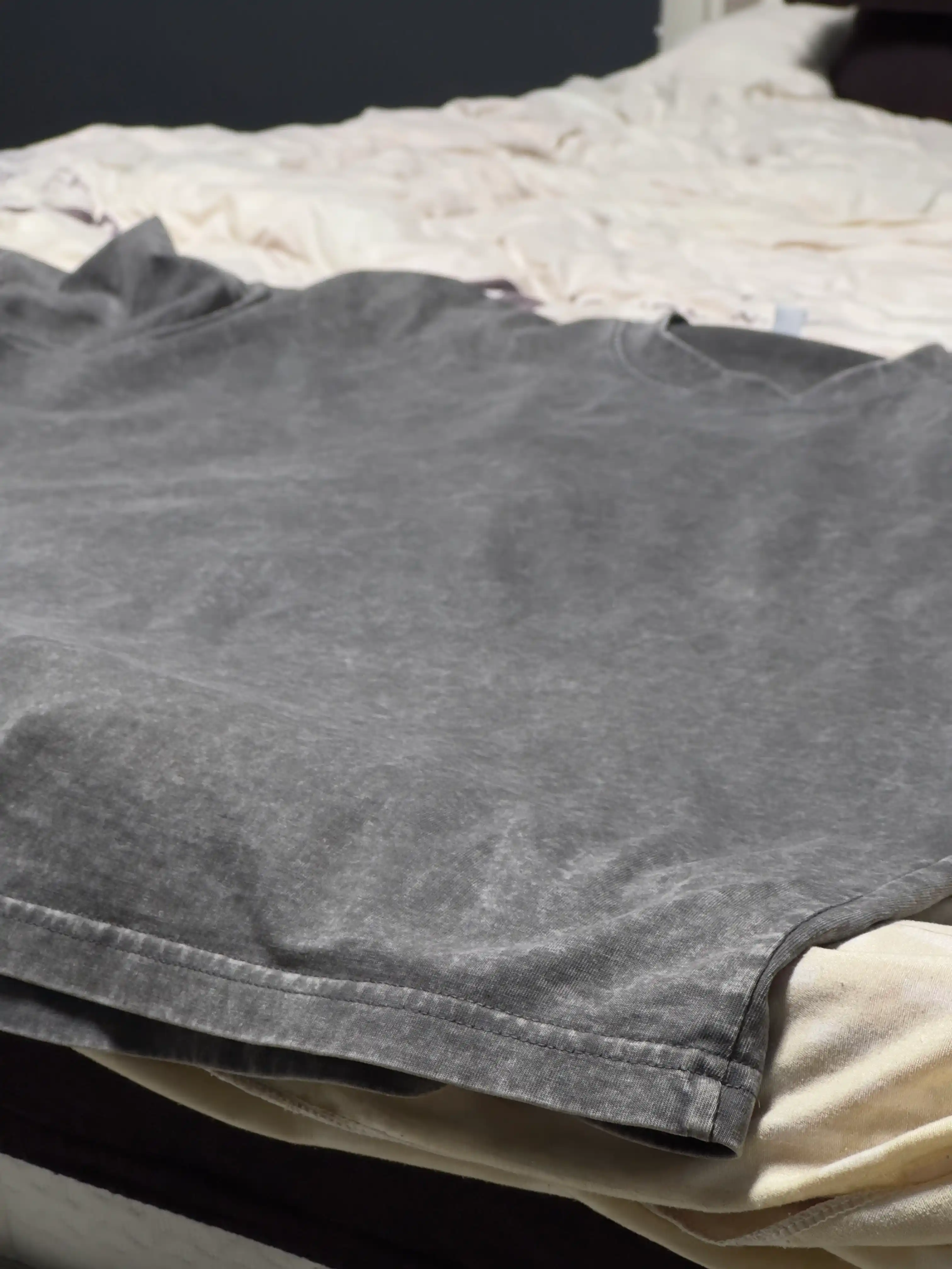 Oversize futbolka uniseks, 100% paxta ko'cha uslubi
