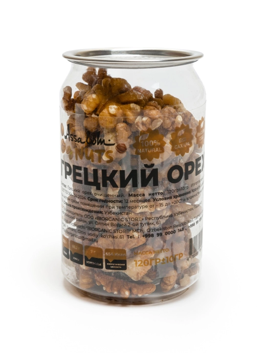 Грецкий орех очищенный, 100 гр, Assalom nuts