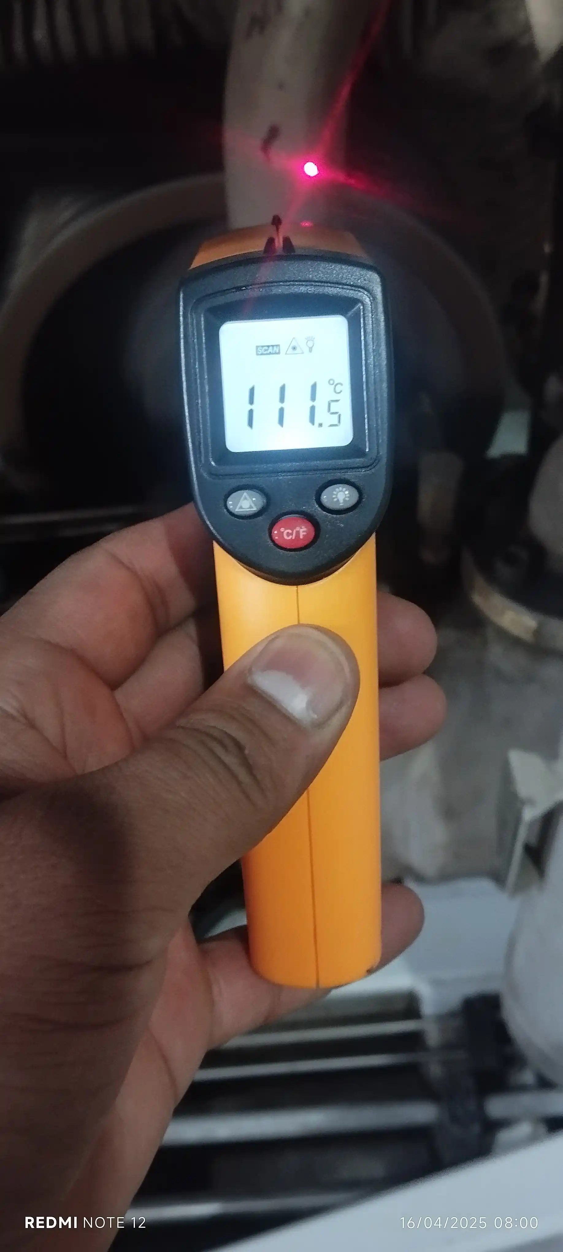 Термометр, пирометр инфракрасный BENETECH GM320