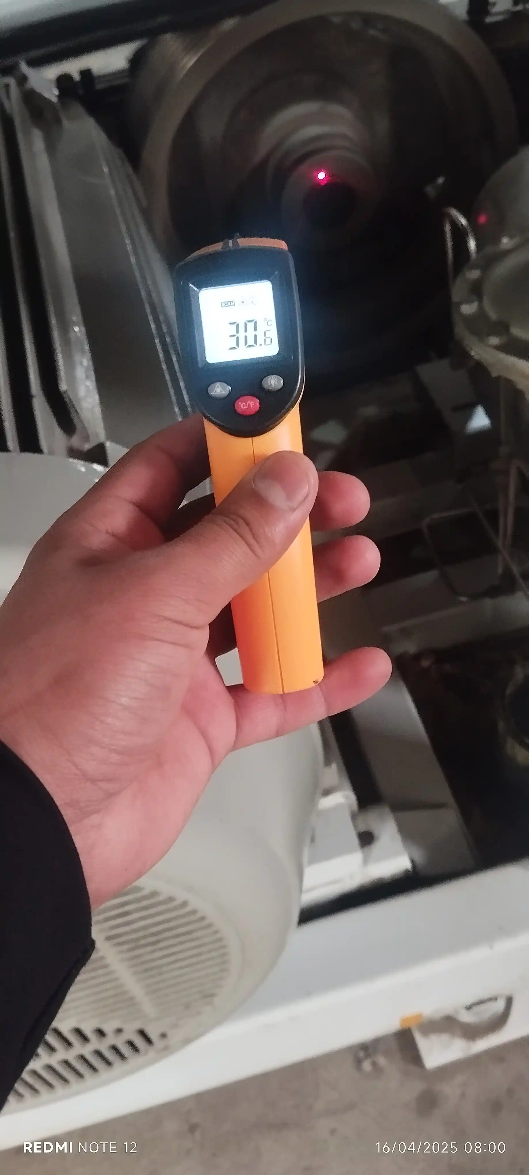 Термометр, пирометр инфракрасный BENETECH GM320