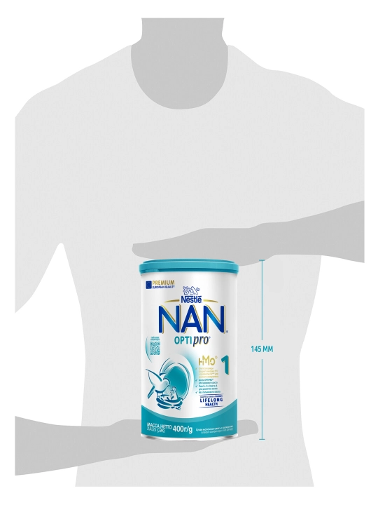 Nestle Nan Optipro aralashmasi 1 tug'ilgandan beri, 400 gr