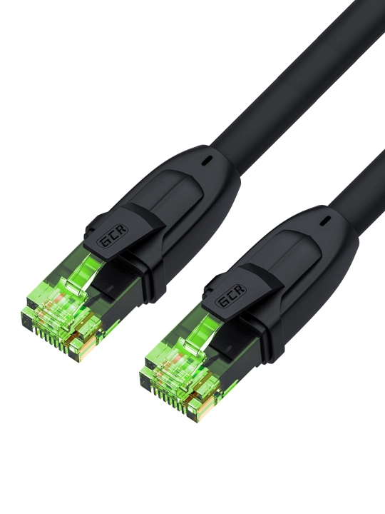 Патч корд cat.6, 10 Гбит/с, RJ45, LAN, компьютерный кабель для интернета контакты 24K GOLD