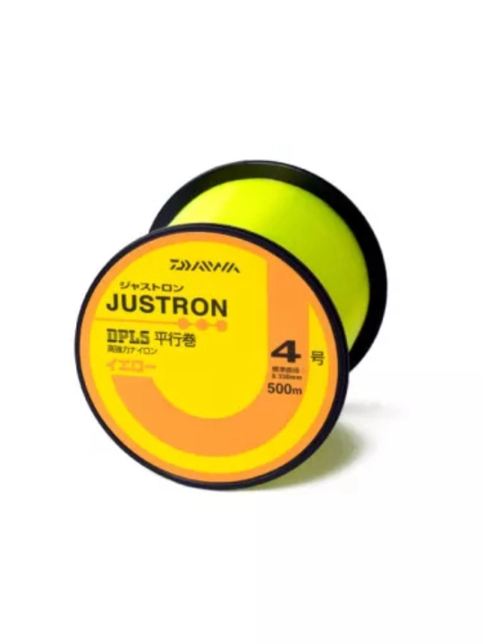 Daiwa JustrON DPLS 500 m baliq ovlash uchun monofilament leska