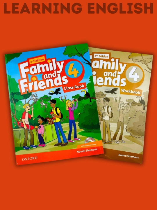 Family and Friends 0 1 2 Class Book + Workbook/ Family and Friends 2 Class Book + Workbook