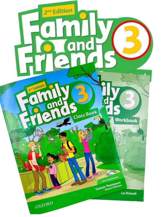 Family and Friends 0 1 2 Class Book + Workbook/ Family and Friends 2 Class Book + Workbook
