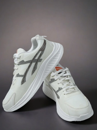 Мужские кроссовки, 40-44 размеры — ЛЮСИШОП-ASICS-БЕЛЫЙ-40