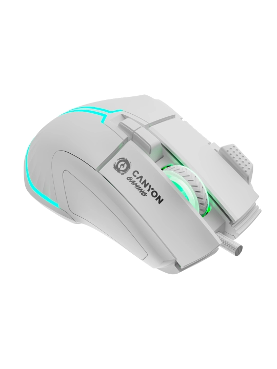 Gaming sichqoncha simli CANYON Fortnax GM-636, RGB yoritgich bilan