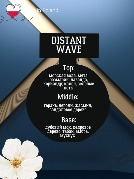 Erkaklar xushbo'ylangan suvi LA RIVE DISTANT WAVE EDT, 100 ml, La Rive