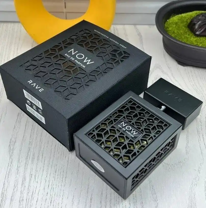 Erkaklar va ayollar parfyumlangan suv Now Rave Lattafa, 100 ml