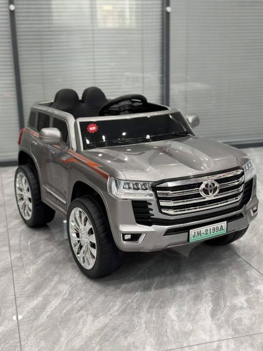 Детский электромобиль Toyota Land Cruiser 200, с пультом дистанционного управления - 