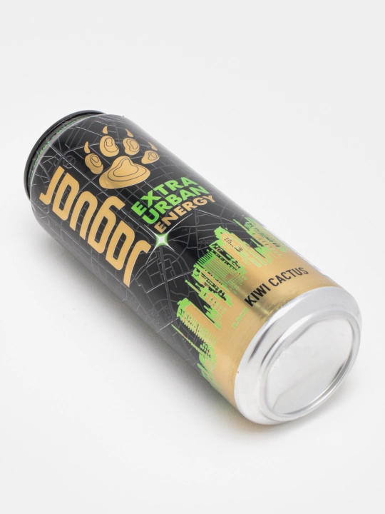 Kivi va kaktusli "Jaguar Extra Urban Energy" energetik ichimligi, 440 ml
