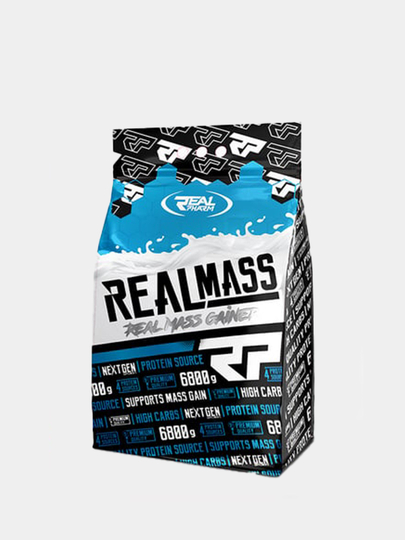 Real Mass – massa to‘plash uchun gainer, 1000 g / 3000 g / 6800 g