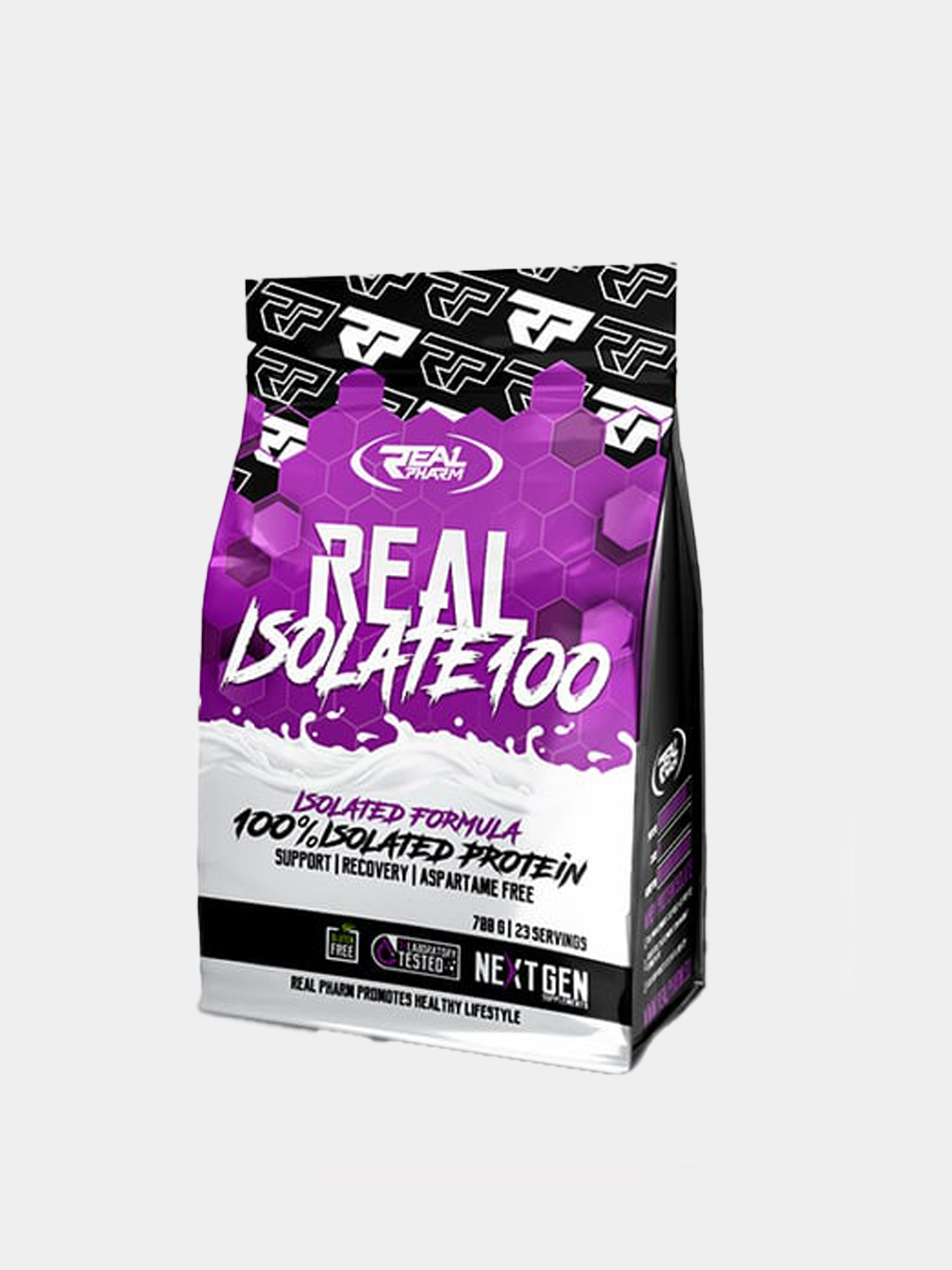 Real Pharm Real Isolate 100 – изолят сывороточного белка для сухой массы 700 г / 1800 г,