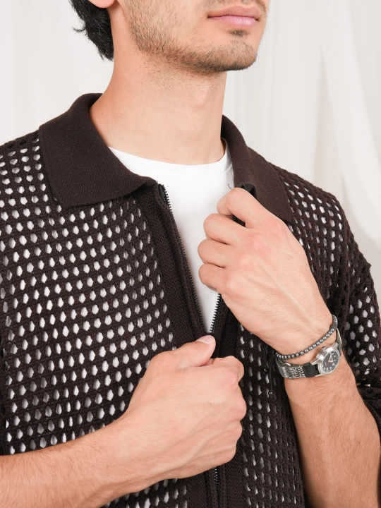 Didov Triko erkaklar trikotaj ko'ylagi zamok bilan, M L XL razmerli