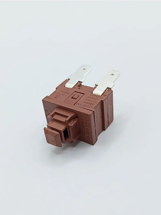 Кнопка включения для пылесоса с фиксацией KAN-L5, 2 pin, 10А