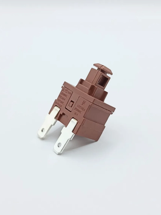 Кнопка включения для пылесоса с фиксацией KAN-L5, 2 pin, 10А
