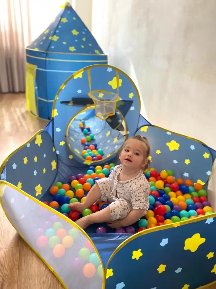 Палатка детская, игровая палатка, Сказочная игровая палатка домик лабиринт, 3 в 1