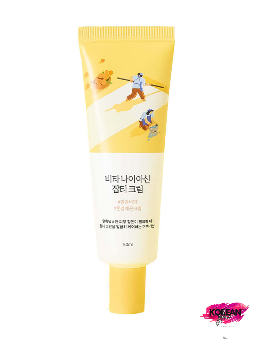 Осветляющий крем с ниацинамидом Round Lab Vita Niacinamide Dark Spot Cream - 