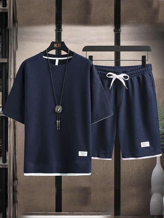 Мужская футболка и шорты, L-4XL