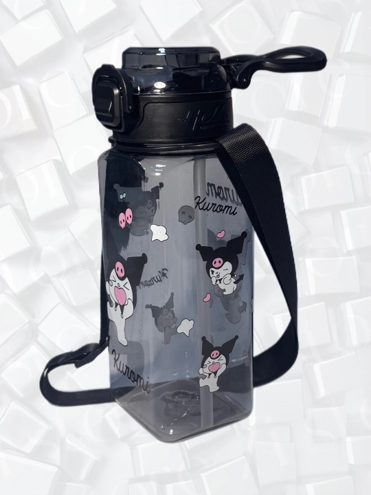 Детская бутылка для воды с силиконовой трубочкой и непроливайка, Zi Store