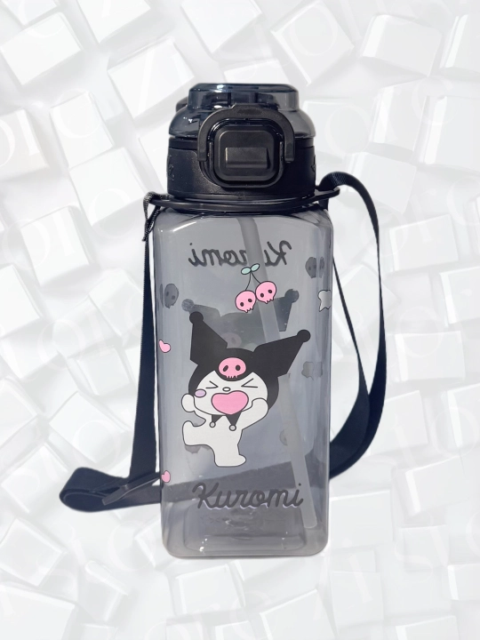 Детская бутылка для воды с силиконовой трубочкой и непроливайка, Zi Store