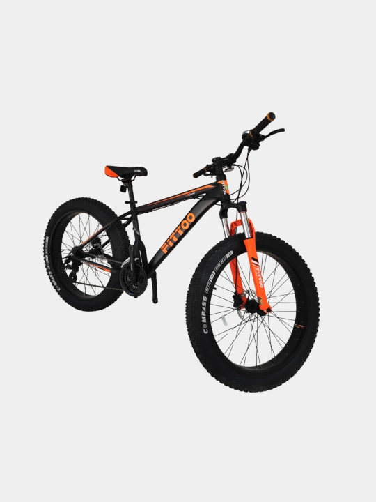 Velosiped "FIT TOO", keng balon 4.0-26 hajmi. Alyuminiy ramka