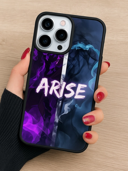 IPhone 16, 15, 14, 13, 12, 11 uchun Anime g'ilof Solo Leveling