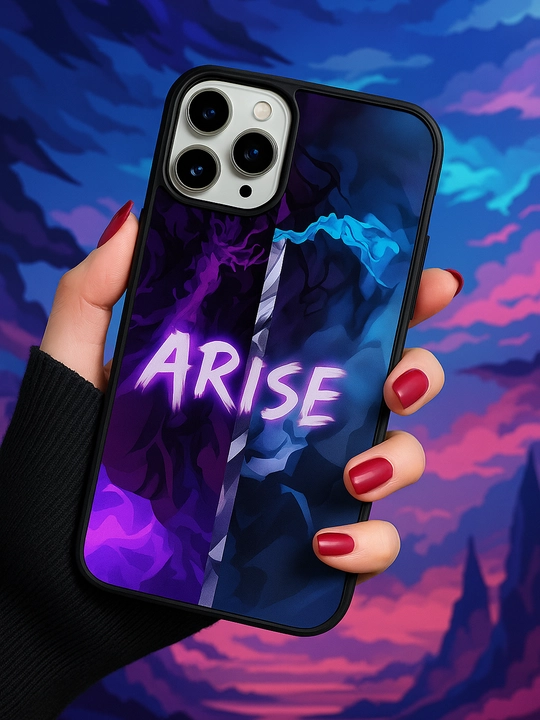 IPhone 16, 15, 14, 13, 12, 11 uchun Anime g'ilof Solo Leveling