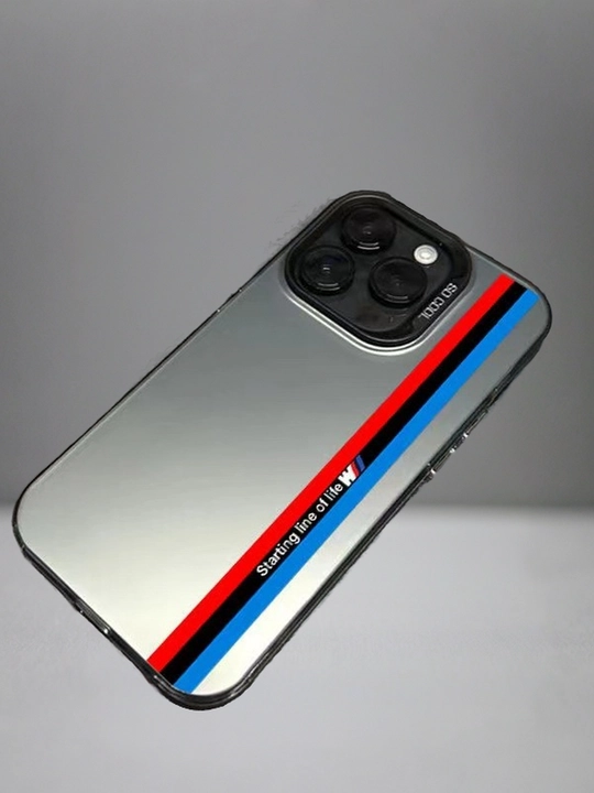 IPhone 16 15 14 13 12 11 uchun BMW g‘ilofi (Minimalistik va did bilan)