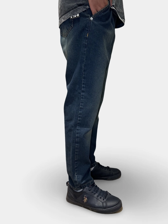 Erkaklar boyfriend-jinsi shimlari CJ Pleated Tapered Fit FE