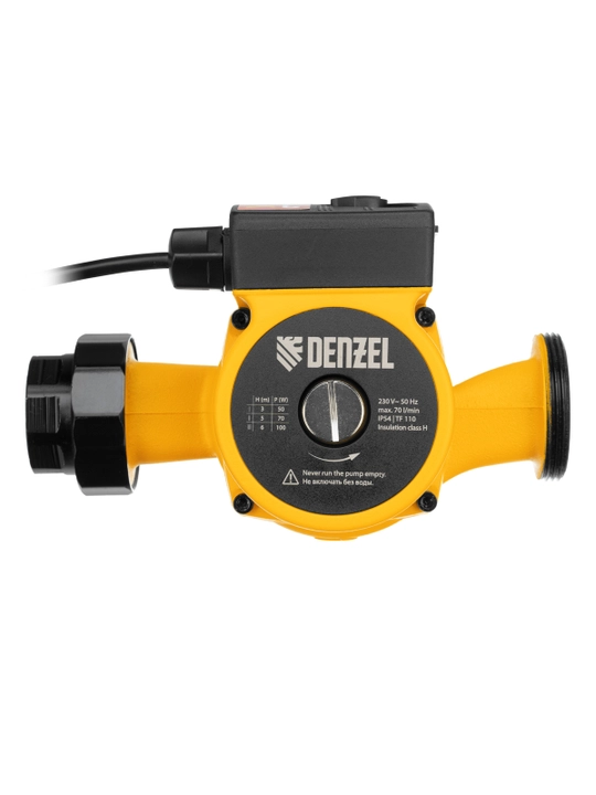 DENZEL CP32-6 aylanma nasosi, bosimi 6 m, 70 l/min, 1 m kabel, 180 mm, 99414
