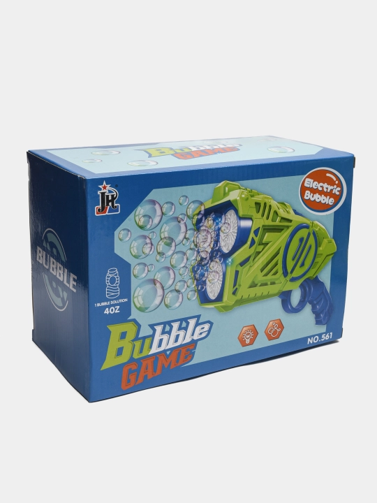 Автоматическая машина для мыльных пузырей, генератор, для детей  BUBBLE GUN