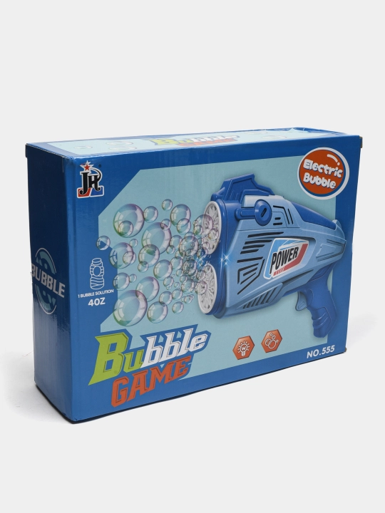 Автоматическая машина для мыльных пузырей, генератор, для детей  BUBBLE GUN