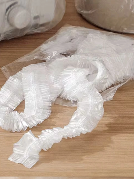 Oziq-ovqat mahsulotlarini saqlash uchun elastik streych paketlar