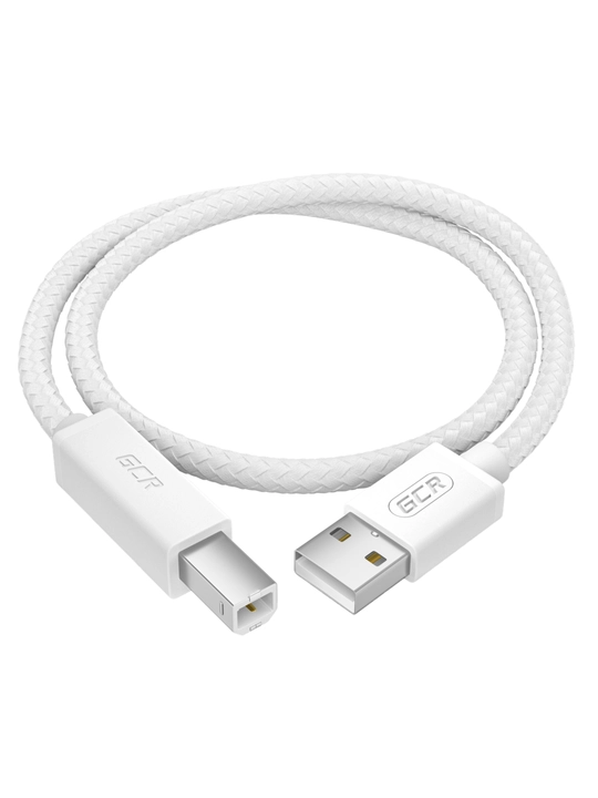 USB кабель для принтера AM/BM для HP Canon Epson Xerox Samsung, нейлон