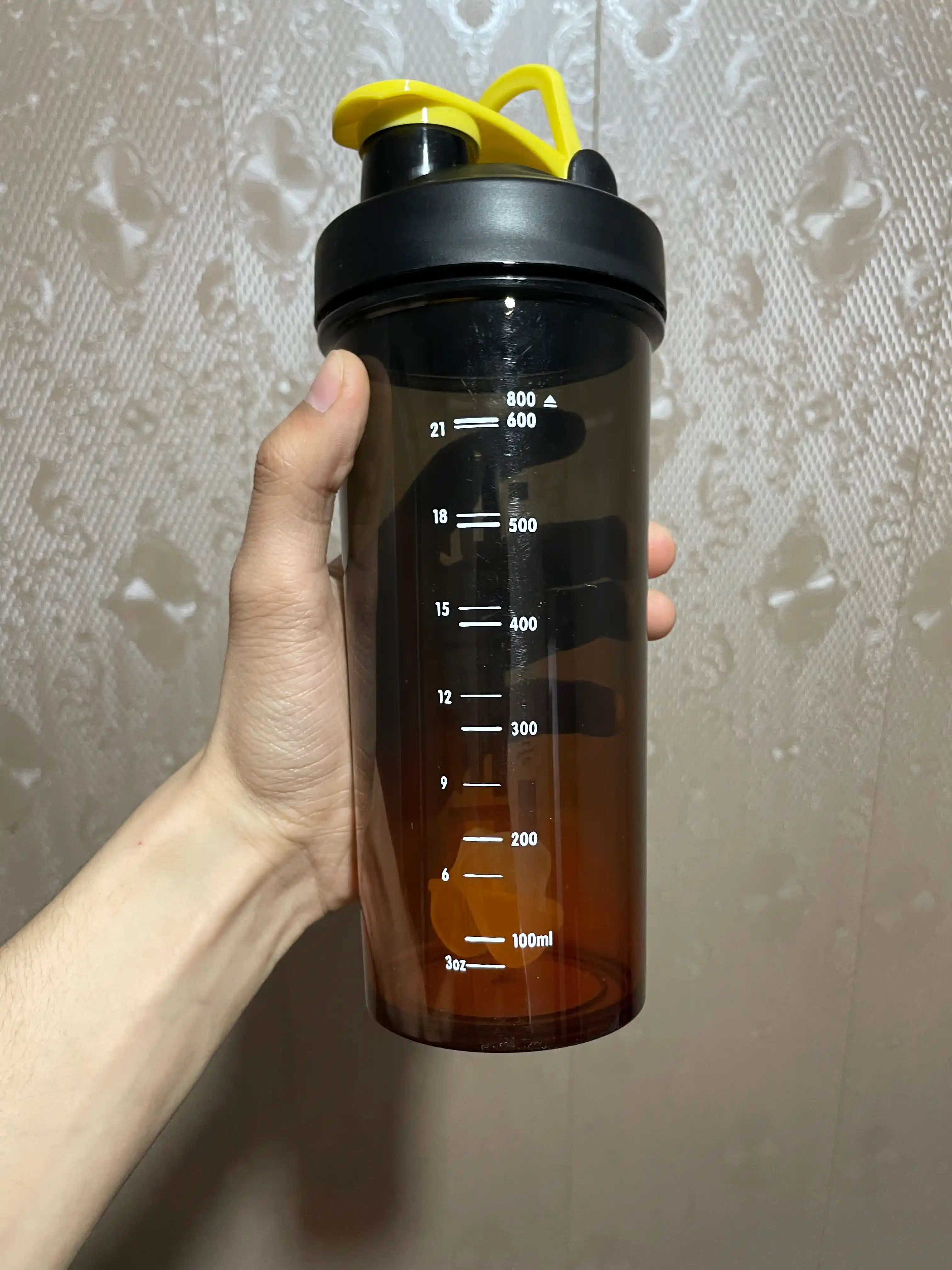 Shaker shishasi, sport, spiral bilan