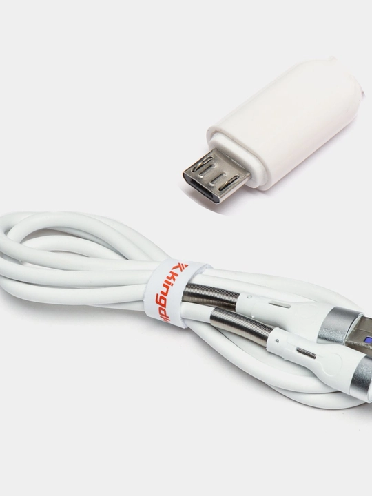 Redmi, Samsung va Android uchun Mikro USB prujinali kabel, tezkor quvvatlash - 