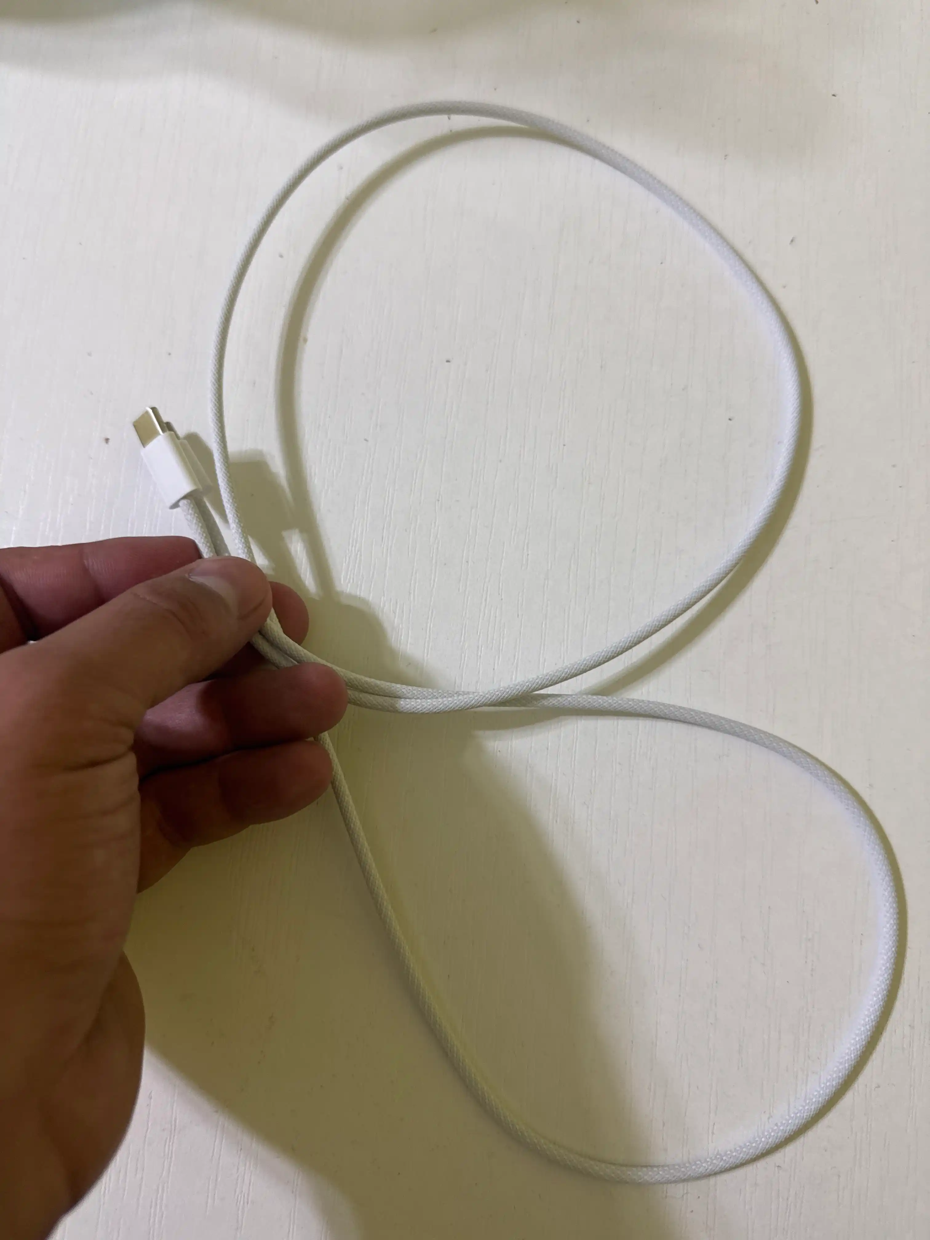 Apple iPhone 15 va Android uchun zaryadlash kabeli, o'ralgan,  Type-c kabeli, 60 W