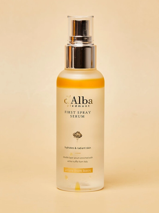 Yuz uchun zardob D'Alba PRIME white truffle, sarum, niatsinamid, kollagen, 100 ml - 