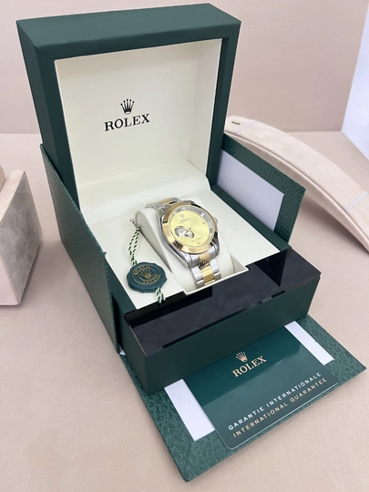 Мужские наручные часы механика, классика, в разных цветах — CLEANNE-ROLEXQZ-ЗОЛОТ