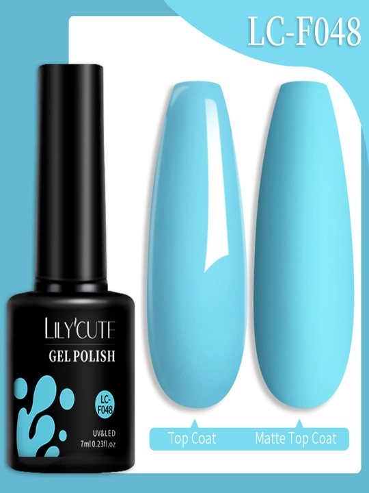 Gel-laklar, 100 ta rang, 7 ml baza, mixlar, manikyur