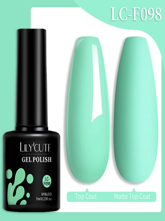 Gel-laklar, 100 ta rang, 7 ml baza, mixlar, manikyur
